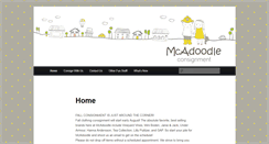 Desktop Screenshot of mcadoodleconsignment.com
